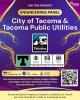 Flyer for Tacoma and TPU panel event