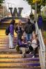 Students on campus