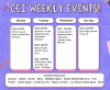 calendar schedule