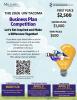 The 2026 UW Tacoma Business Plan Competition.  Let's Get Inspired and Make a Difference Together!  If you have a pre-launch idea or you've launched your business and are ready for the next steps, this competition is for you!  For detailed rules and elgibility or if your ready to submit your business plan, please visit our website:  entrepcenter@uw.edu.  March 28 Screening Round, April 9th Preliminary Round, April 23 Final Round.