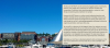 Front facing shot of downtown Tacoma with text on the side