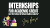 Internships for academic credit just for School of Urban Studies majors