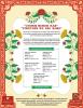 flyer with a month of activities