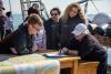Collecting samples on the Sound