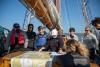 Collecting samples on the Sound