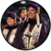 Native Women in Graduate regalia