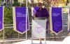 UW Tacoma Chancellor Sheila Edwards Lange speaks at a podium during UW Tacoma Convocation.