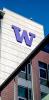 W on Tioga Library Building